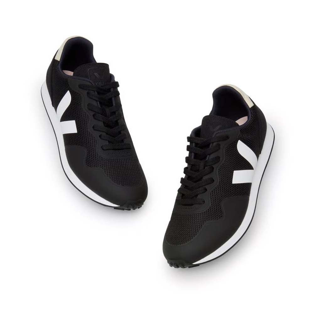 Veja Black and White Minimalist Sneakers